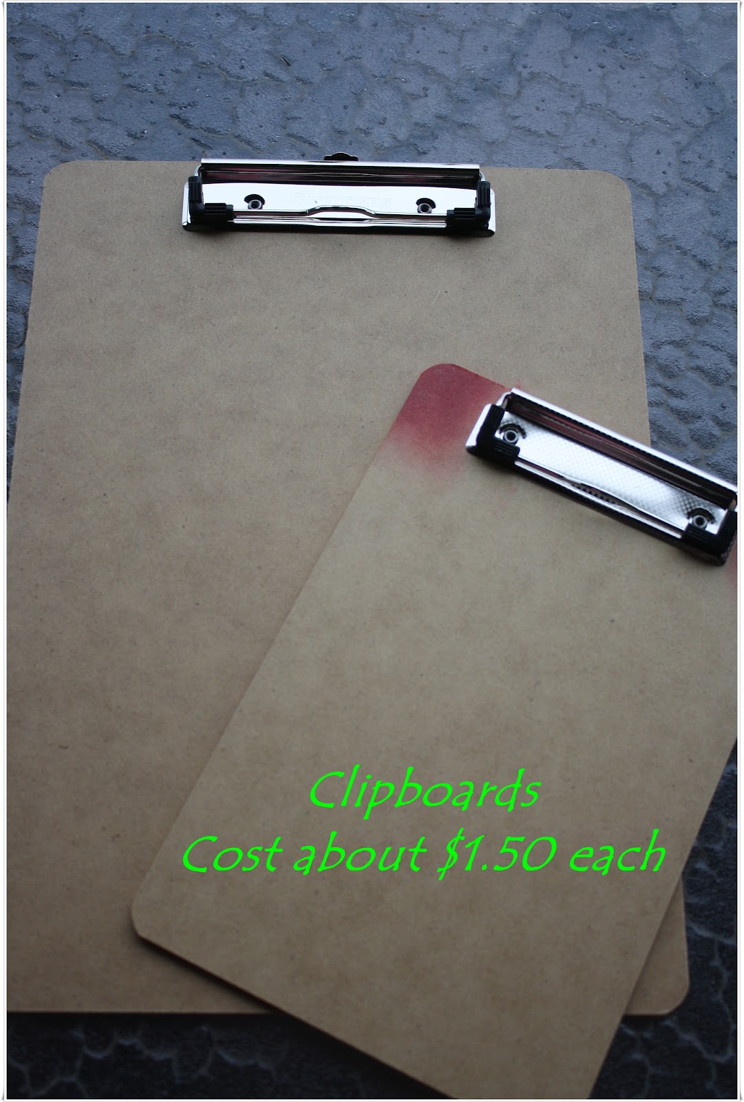 Mod Podge Clipboards