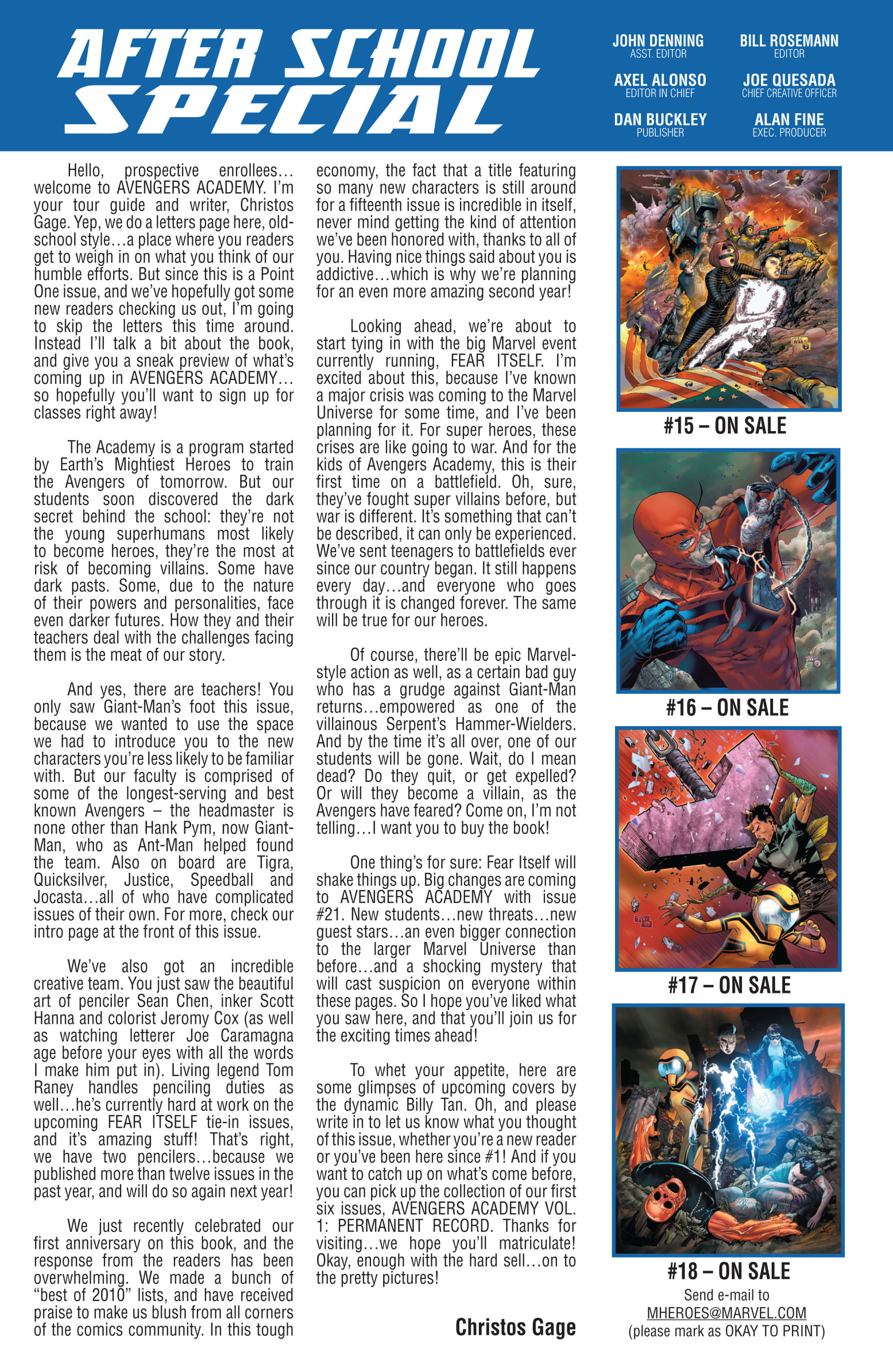 Read online Avengers Academy comic -  Issue # _TPB Fear Itself (Part 1) - 47