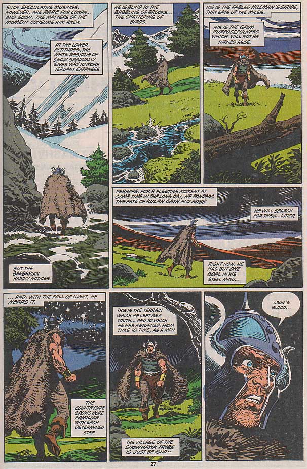 Read online Conan the Barbarian (1970) comic -  Issue #258 - 21