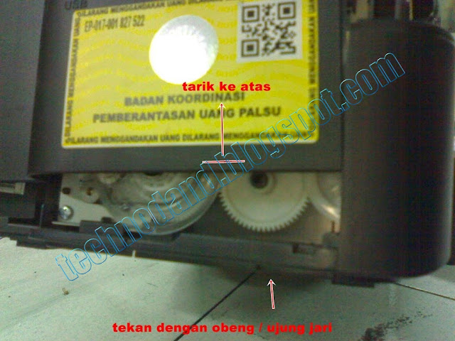 Cara Membongkar Casing dan Mengganti  Head Printer EPSON L110, L300, L310, L210