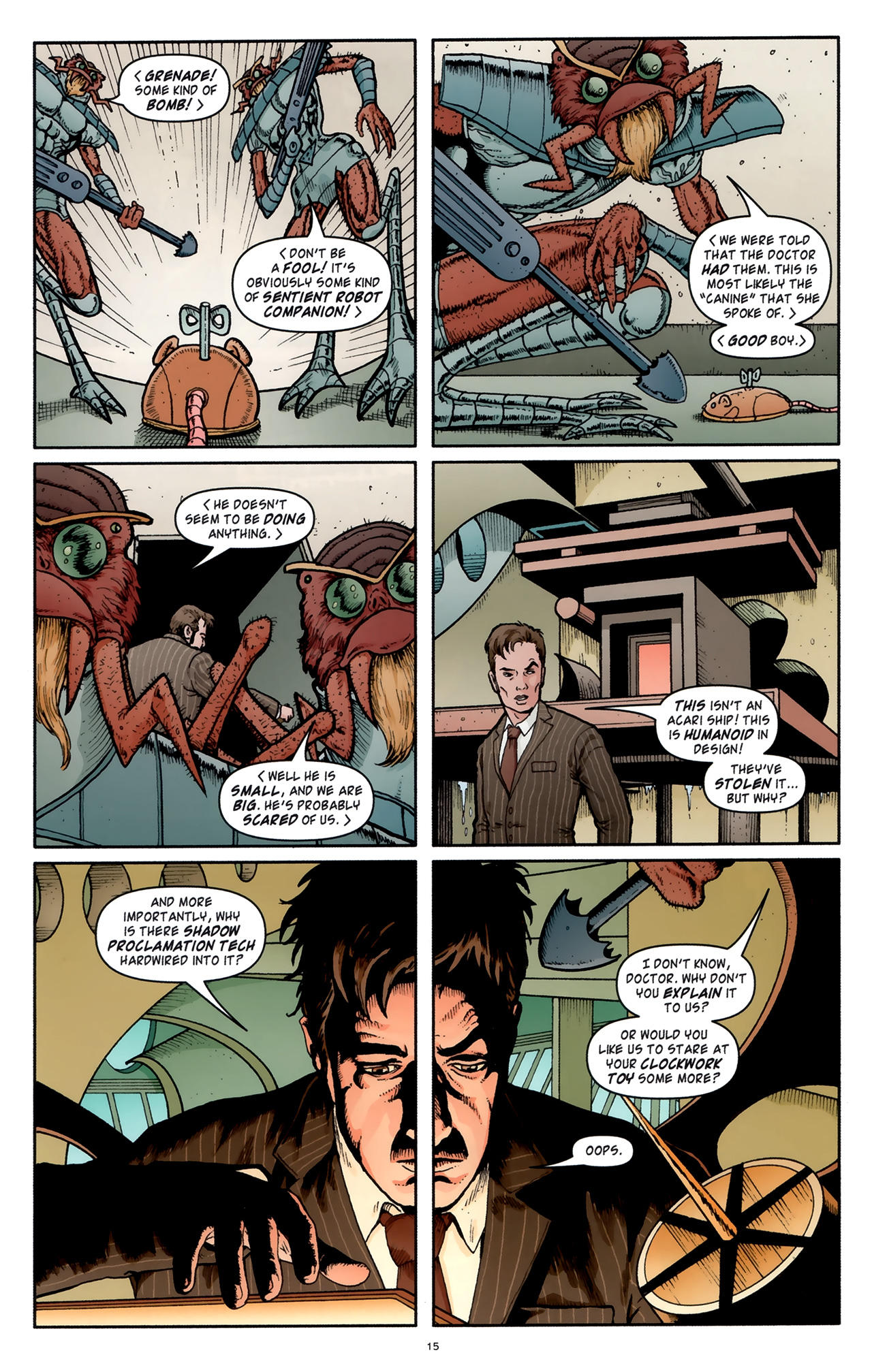 Read online Doctor Who (2009) comic -  Issue #7 - 18