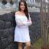 Actress Aksha Pardasany New Photos In White Dress