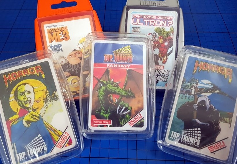 A Great Gift and Nostalgic Challenge! Retro TOP Trumps Card Game Holland Plastics Original Brand Today's Strikers 1992 