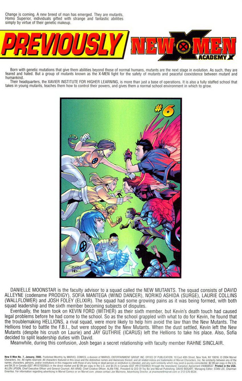 New X-Men v2 - Academy X new x-men #007 trang 2