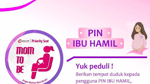 KRL Commuter Line akhirnya mengeluarkan pin khusus ibu hamil. Begini cara daftarnya.