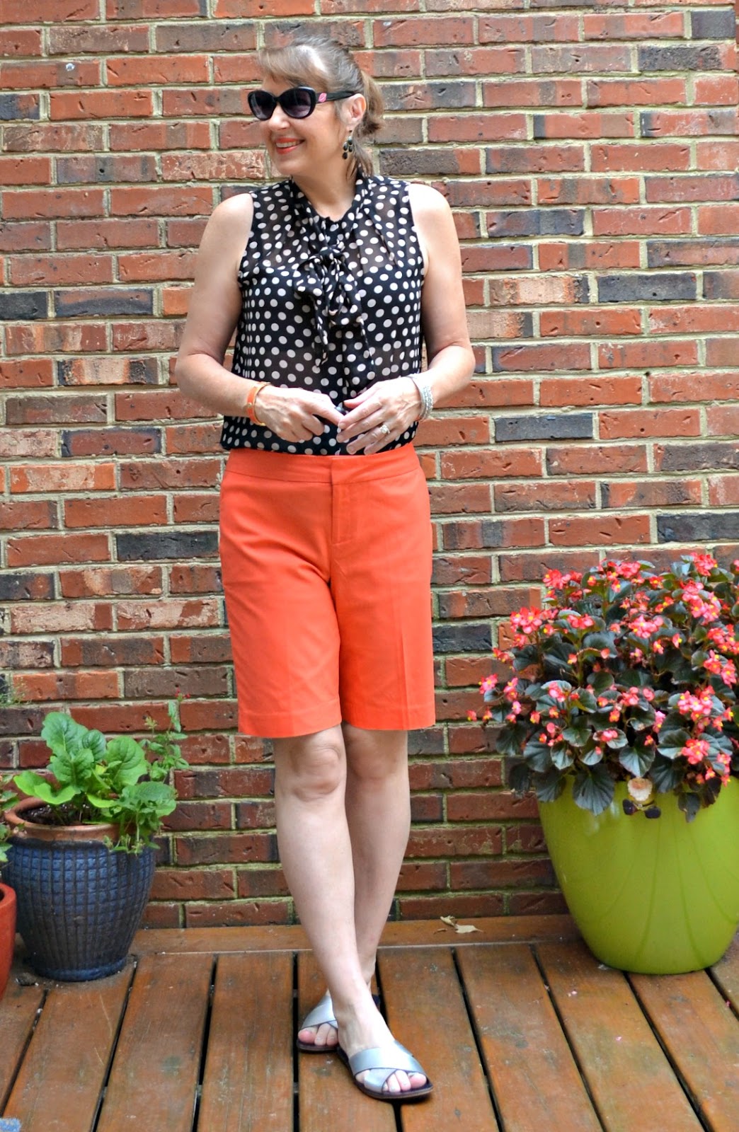 Silvergirl Knee Length Shorts