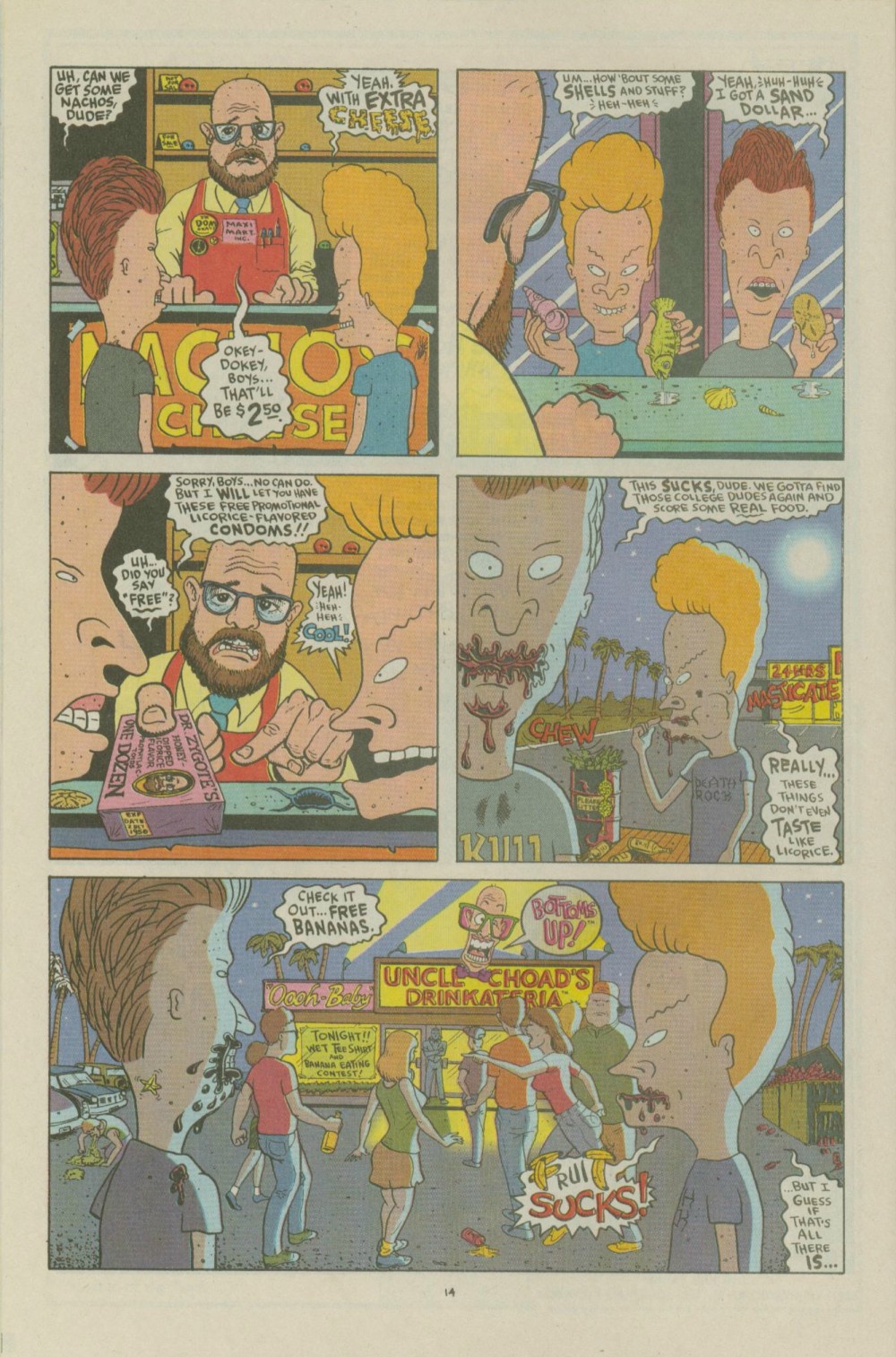 Read online Beavis and Butt-Head comic -  Issue #15 - 15