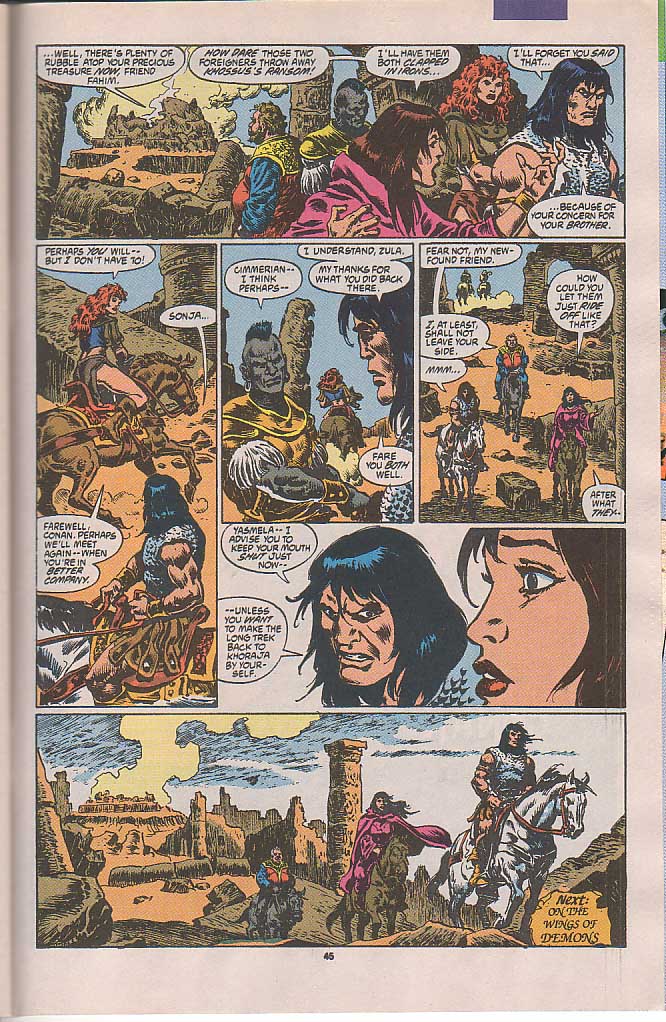 Read online Conan the Barbarian (1970) comic -  Issue #250 - 38