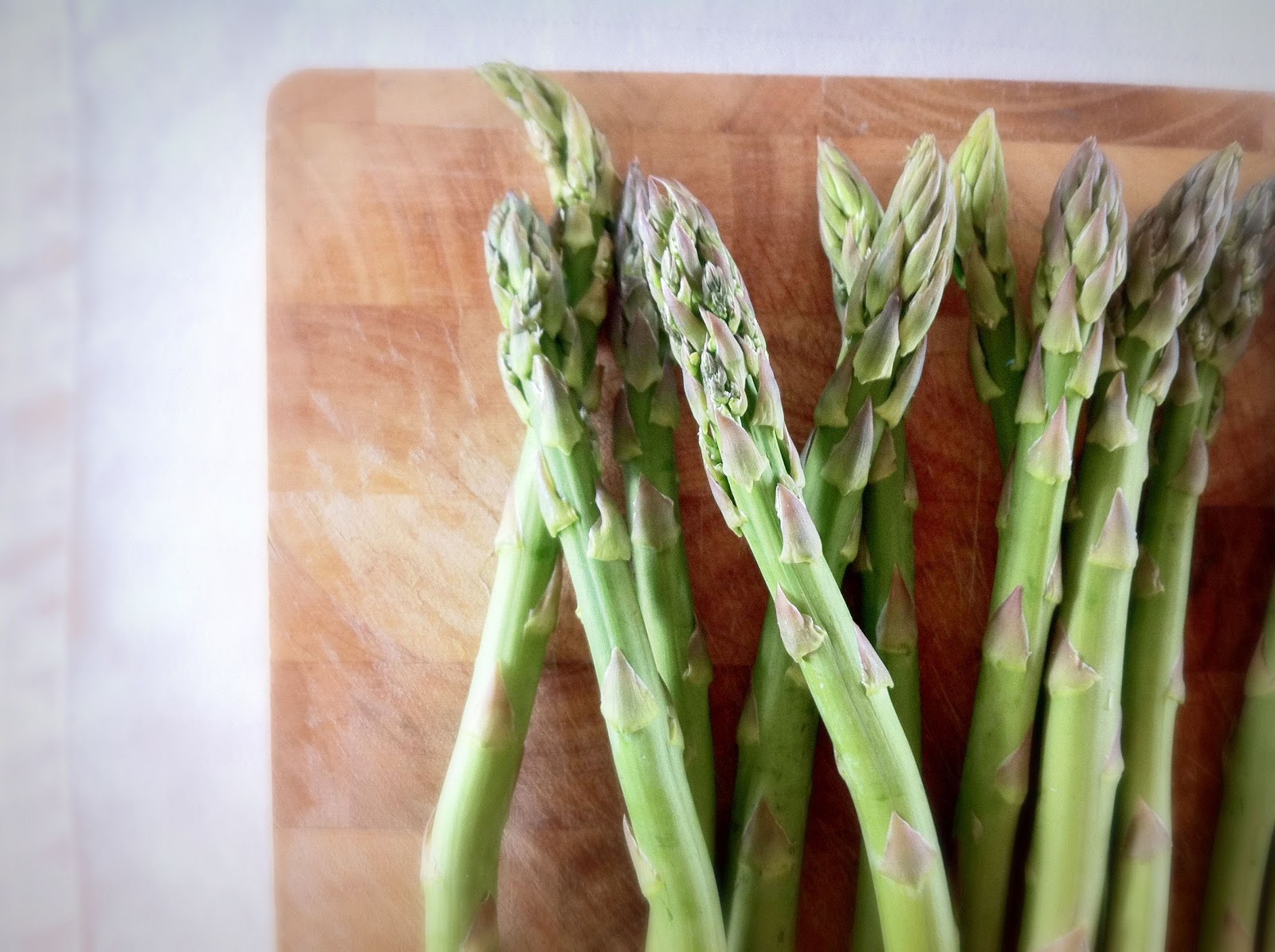 kayla marie's kitchen Asparagus, Bacon & Halloumi Salad with Mint