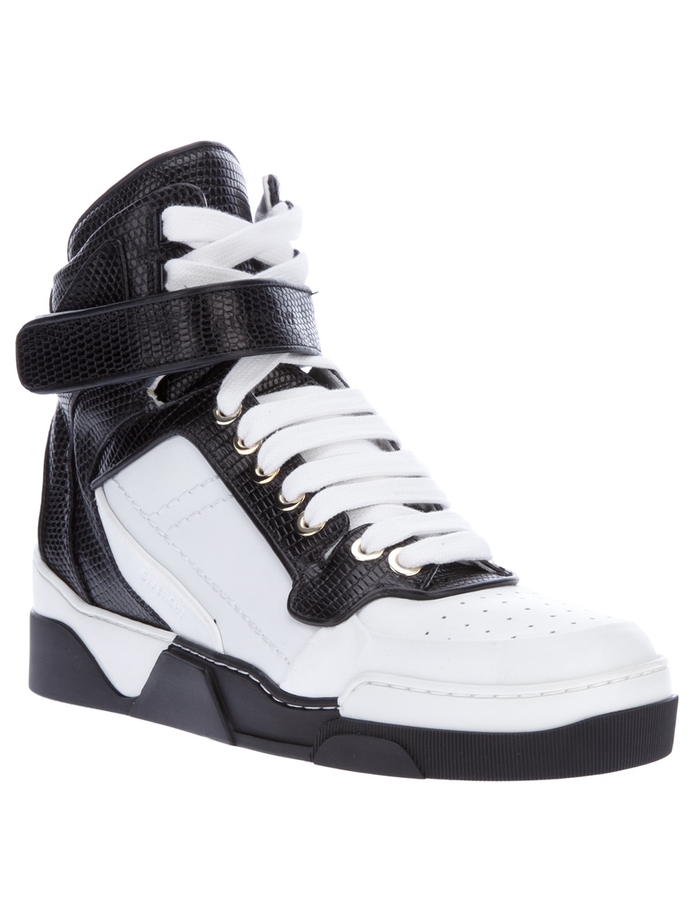 All Hail The High Top: Givenchy Contrast High Top Sneaker | SHOEOGRAPHY