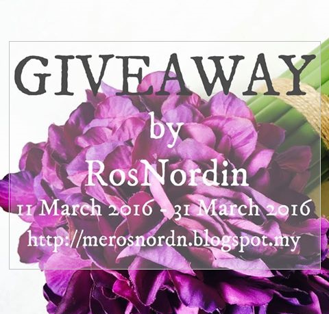 GIVEAWAY by Ros Nordin