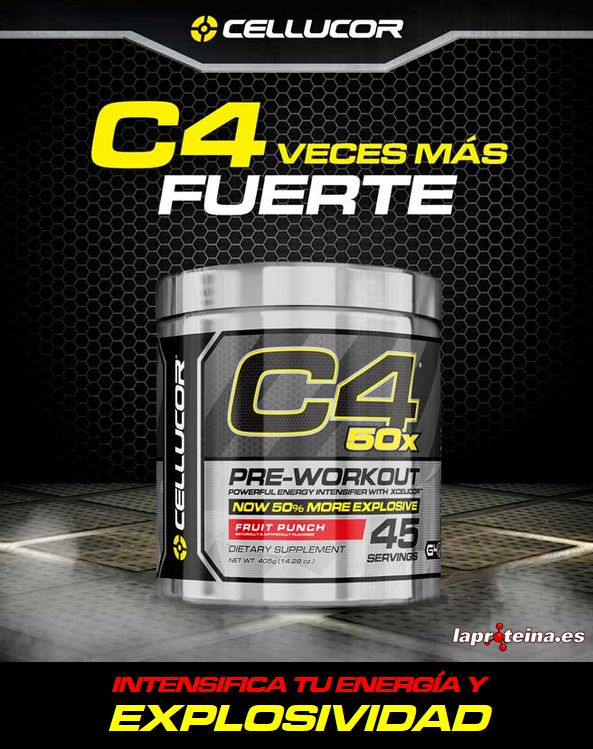SUPLEMENTOS DEPORTIVOS C4® 50X PREWORKOUT