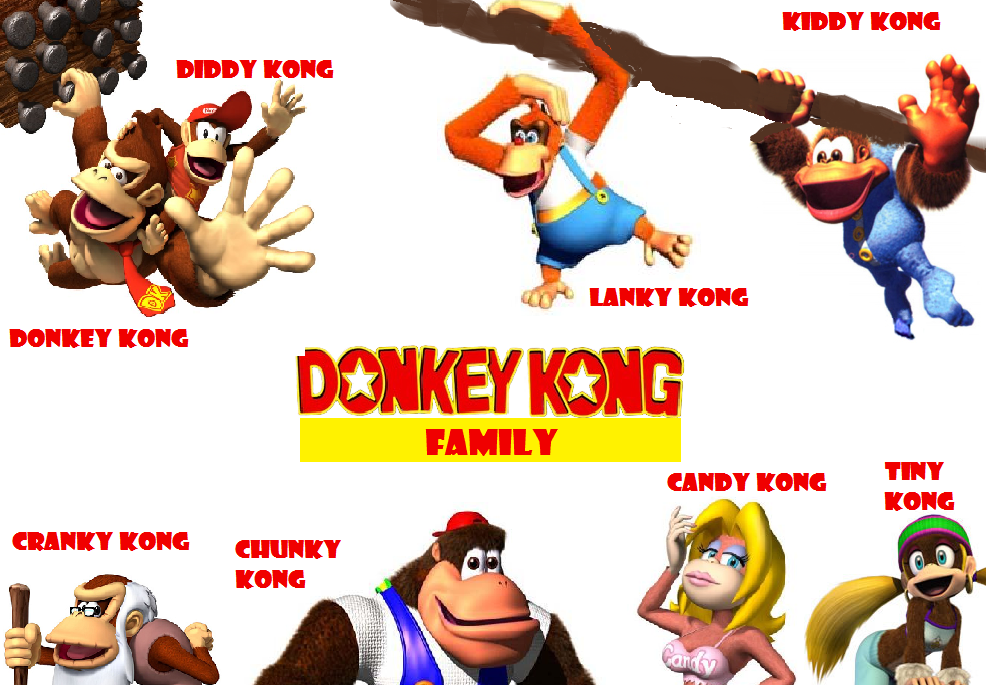 Games Tudo Donkey Kong Family