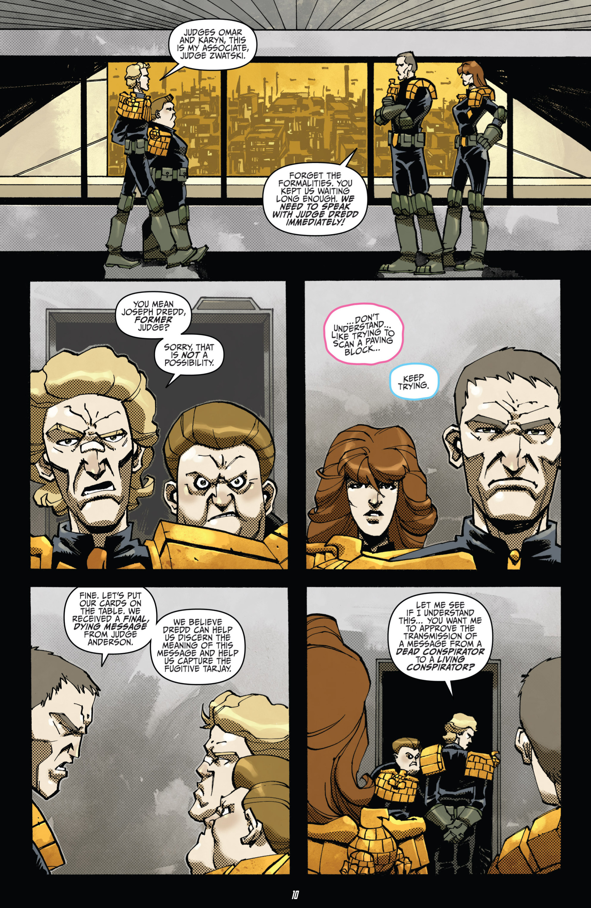 Read online Judge Dredd (2012) comic -  Issue #16 - 12