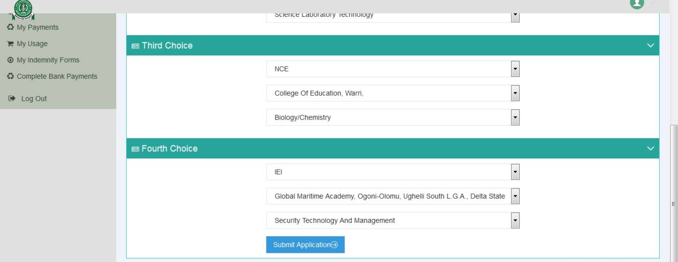 JAMB CHANGE OF COURSE/SCHOOL ON ADMISSION LETTER FOR 2016