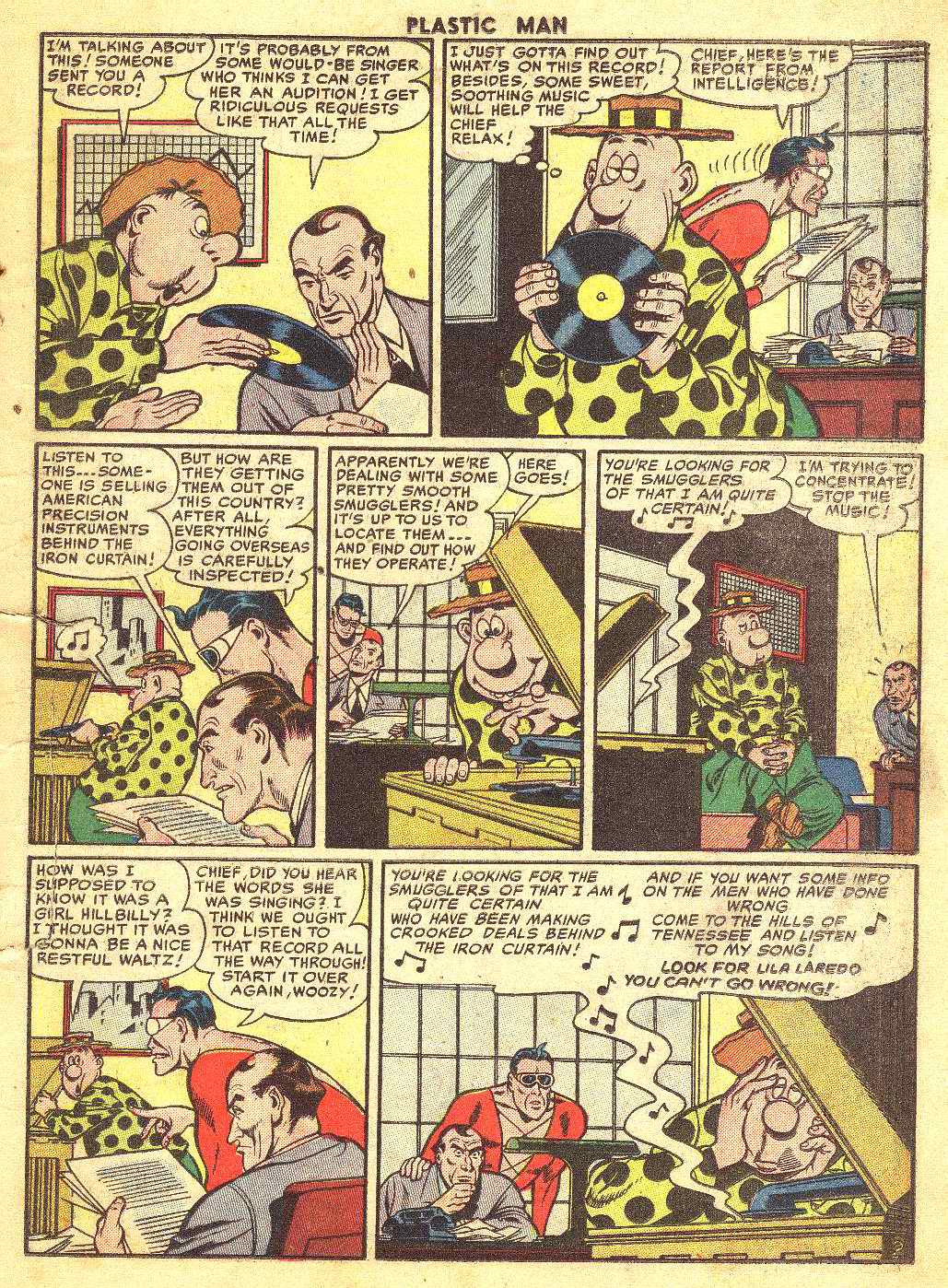 Read online Plastic Man (1943) comic -  Issue #51 - 19