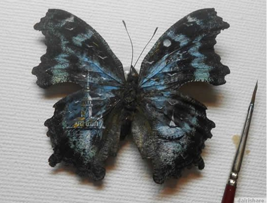 Menakjubkan ! Lukisan Di Sayap Rama-Rama | Oh MY! Media