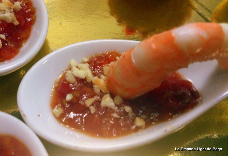 MERMELADA DE TOMATE EXPRÉS (Con Langostino y Crujiente de Almendra)