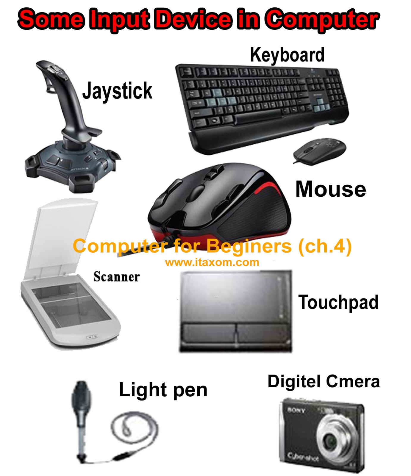 Types Of Computer Input Device - vrogue.co