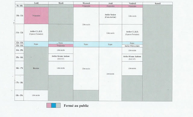 semaine du 18 au 22 juin 2018