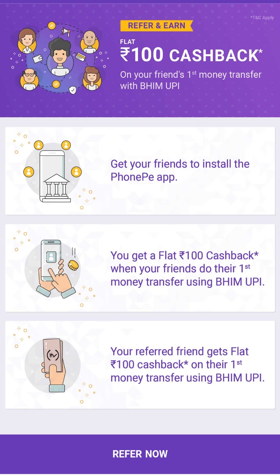 Phone Pay Refer Earn Unlimited Cash 100 Maha Loot Phone Pay Refer Earn Unlimited Cash