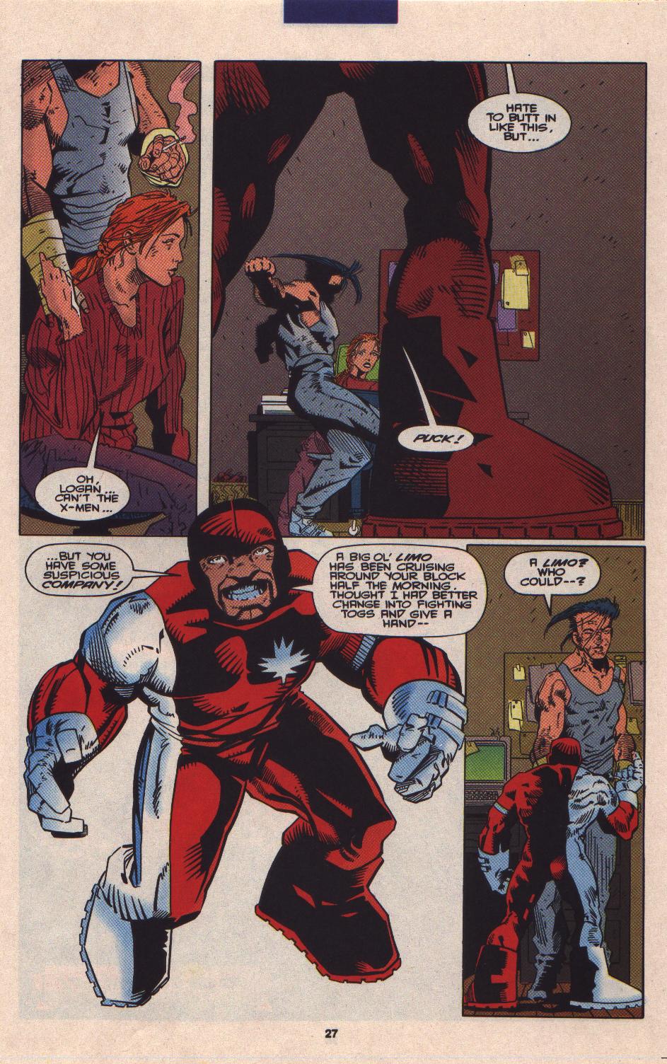 Wolverine (1988) Issue #76 #77 - English 21