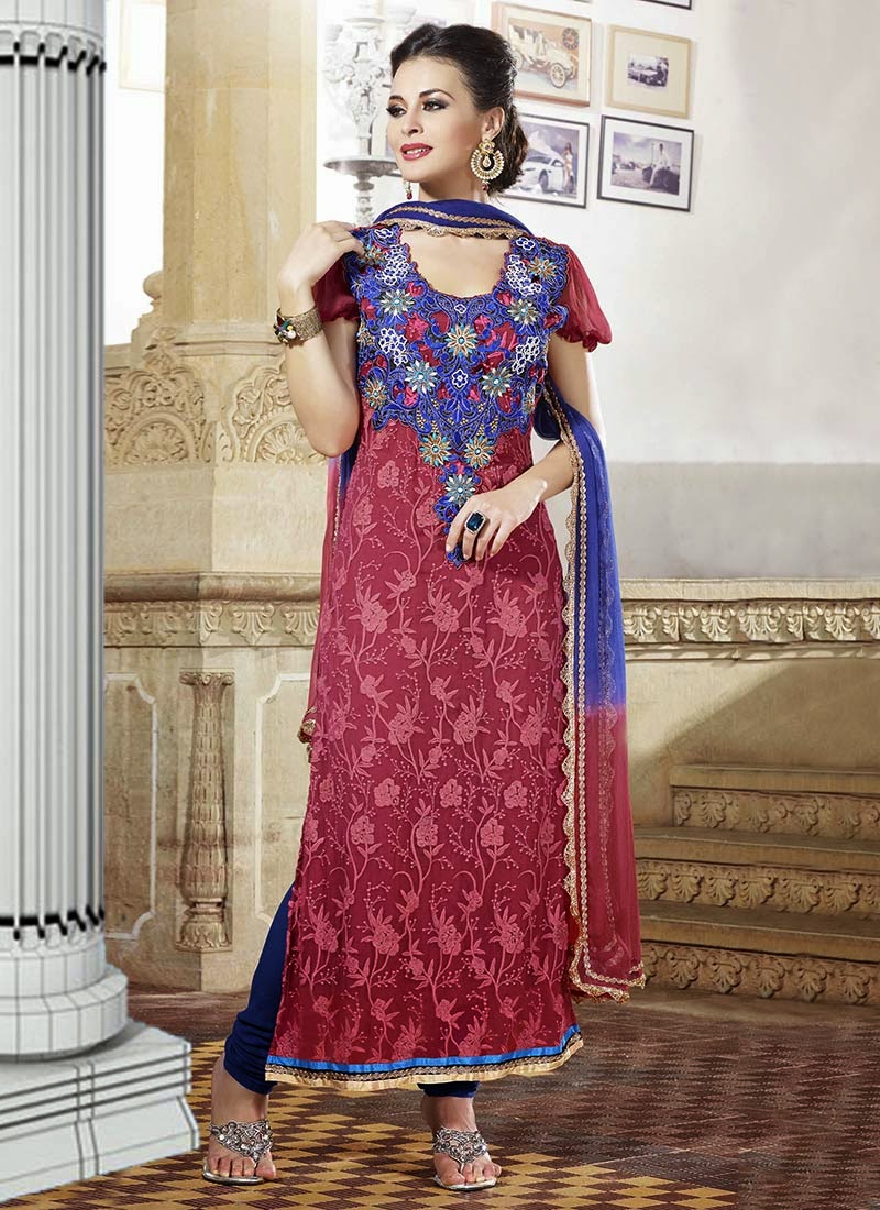Latest Long Churidar Suits - missy lovesx3
