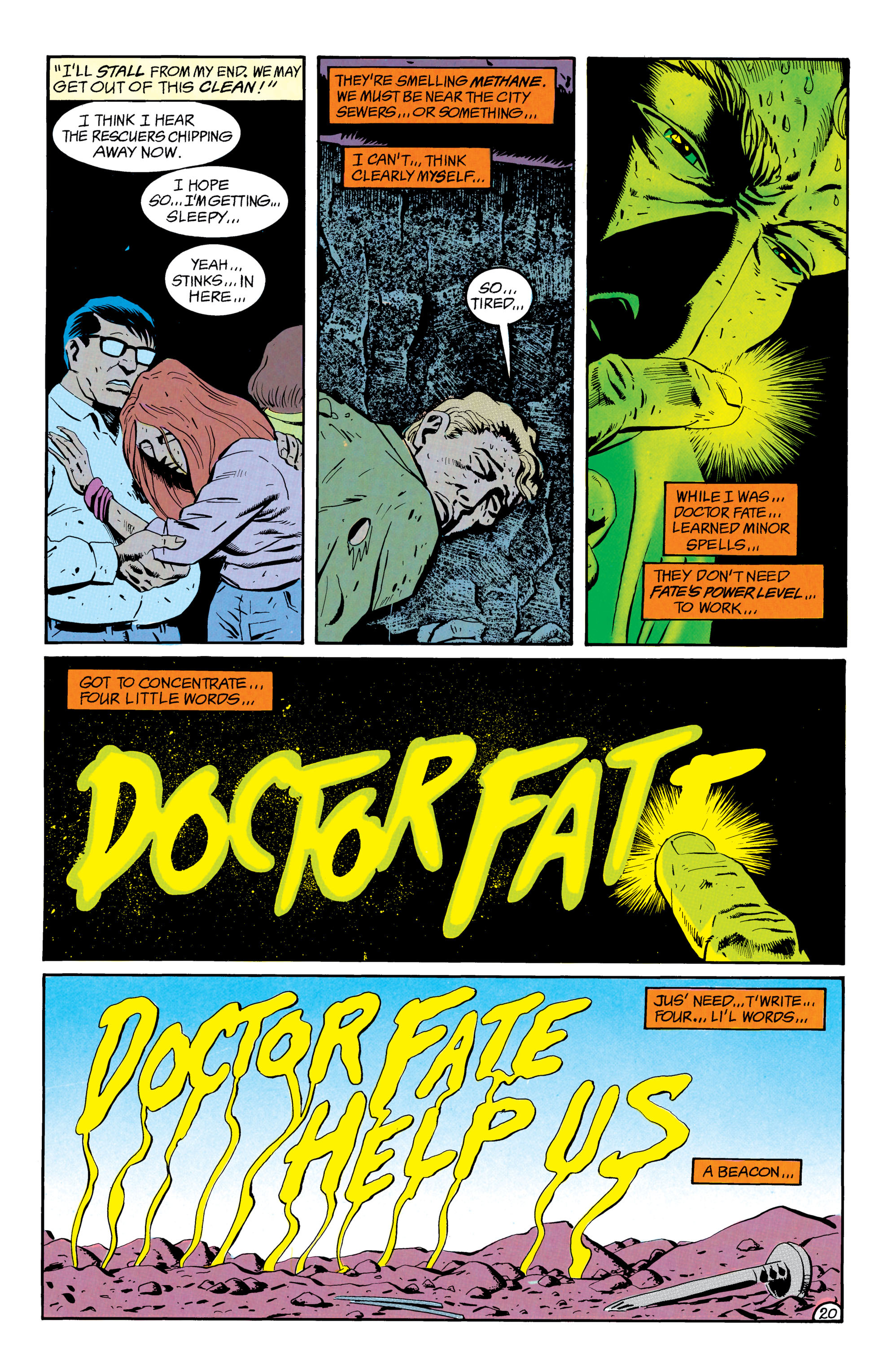 Read online Doctor Fate (1988) comic -  Issue #29 - 21
