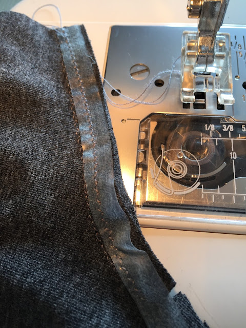 Diary of a Chain Stitcher: Girl Charlee Cotton Spandex Knit Style Arc Debra Zebra Turtleneck Top