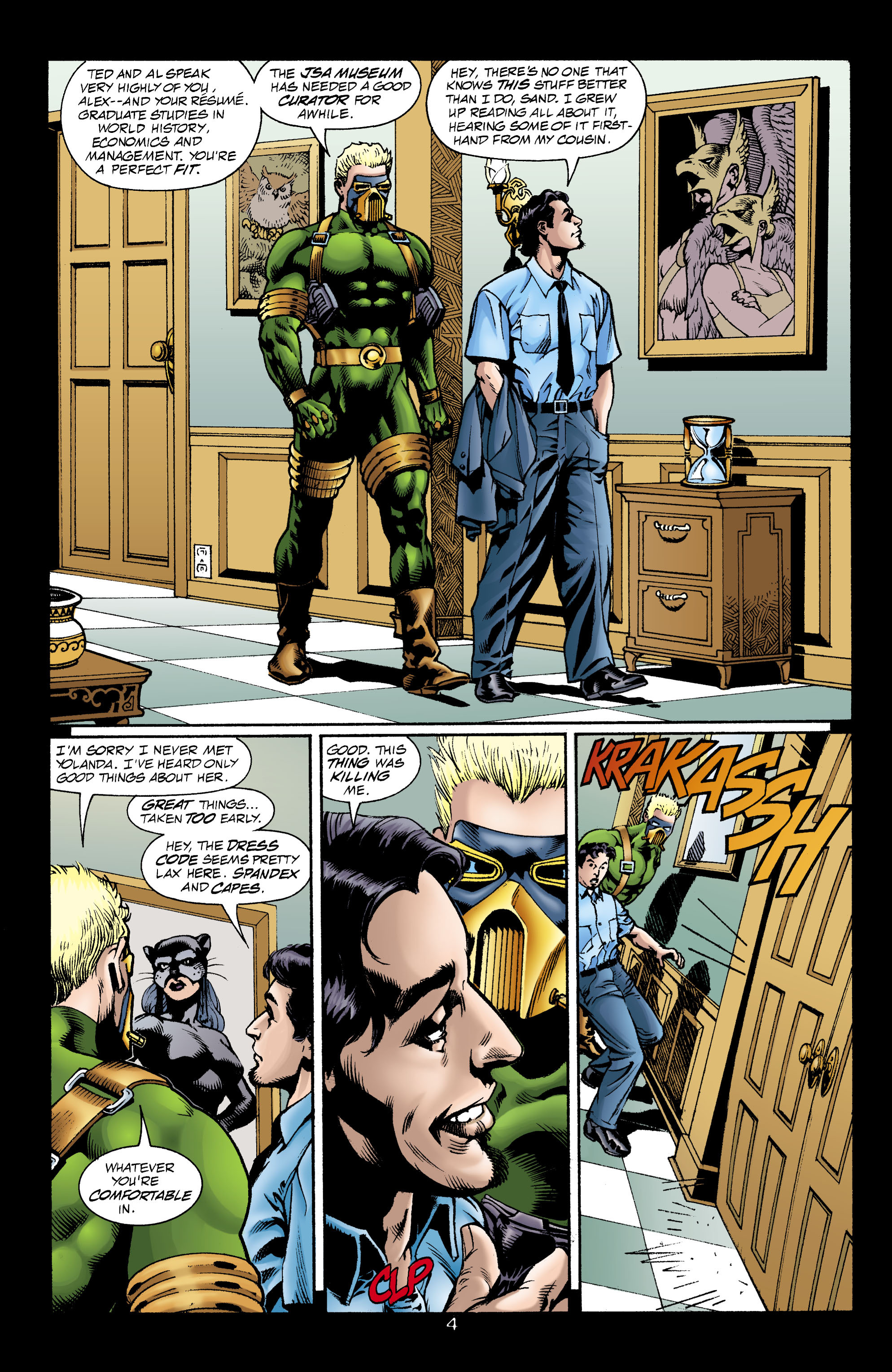 Read online JSA (1999) comic -  Issue #26 - 4