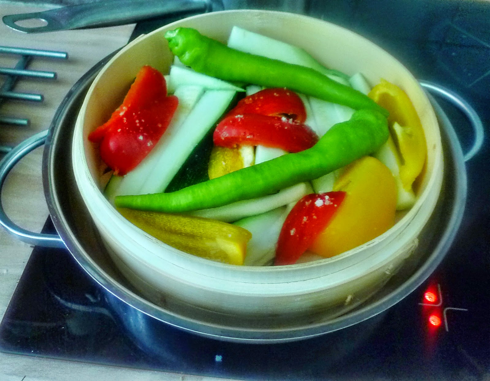 5-stöckiger Dampfgarer Aus Edelstahl - 26cm Multifunktions-Dampfkocher Für Gesunde Küche