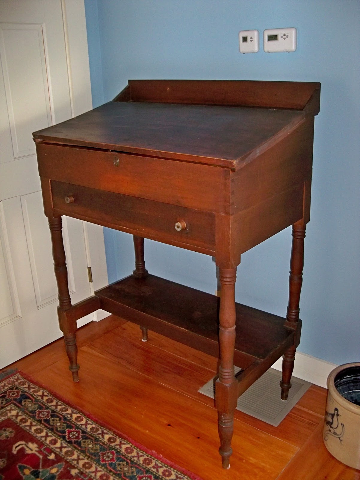 Goshen Antiques And Art Antique Country Stand Up Teacher S Desk