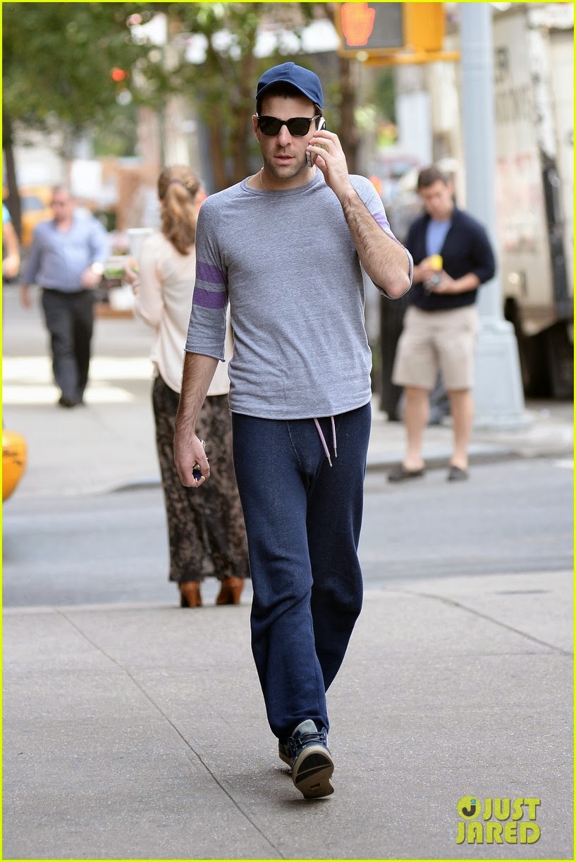 Celeb Diary: Zachary Quinto in New York