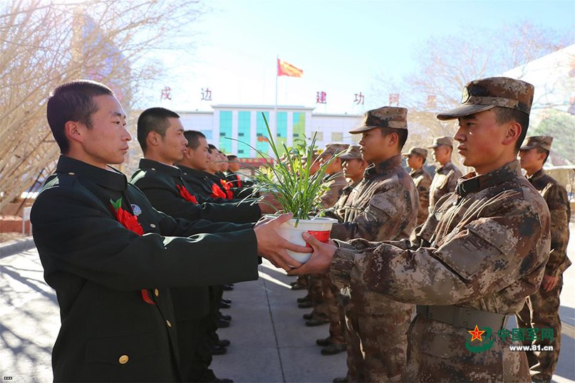 В китайской армии
