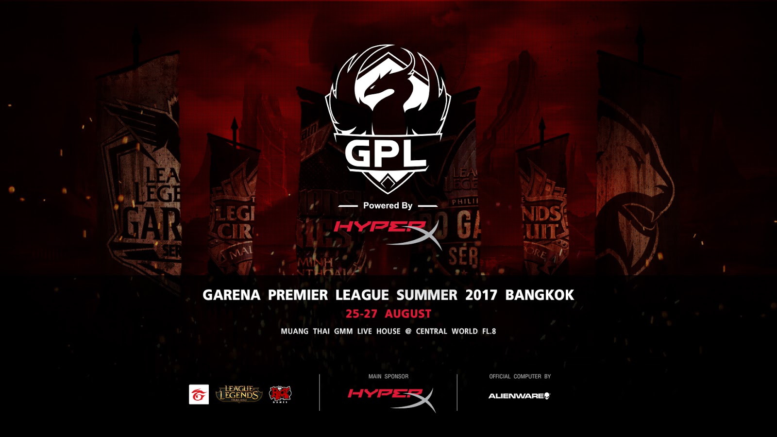 HyperX Join Forces with GPL Summer 2017