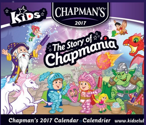 Chapman’s Free 2017 Calendar Chapman’s Free 2017 Calendar