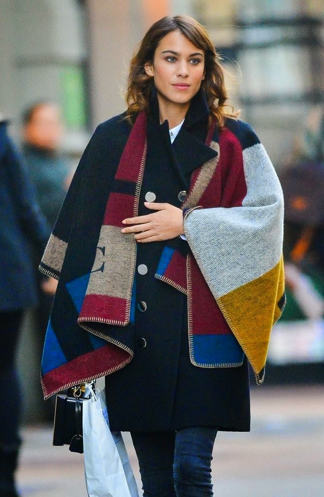 Alexa Chung Shows off Cosy Winter Style in NYC - The Front Row View