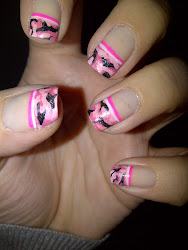 pink camo nails camouflage nail designs acrylic valentine girly google tips polish country had purple manicure nice birthday source