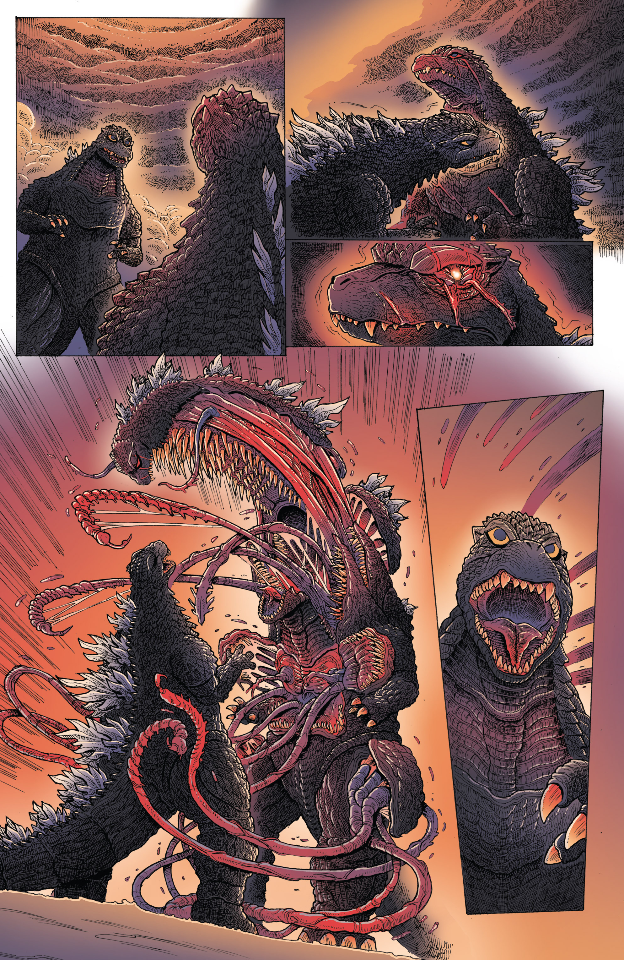 Read online Godzilla in Hell (2015) comic -  Issue #1 - 14