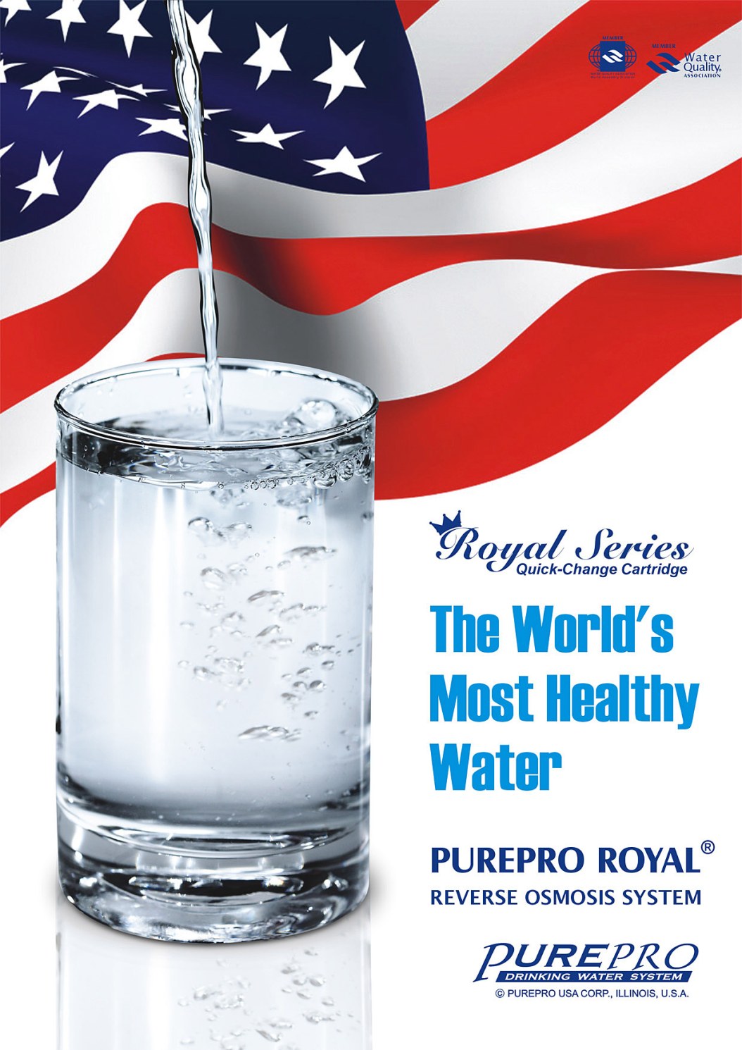 PurePro® USA Royal Series R8 Water Filtration System 