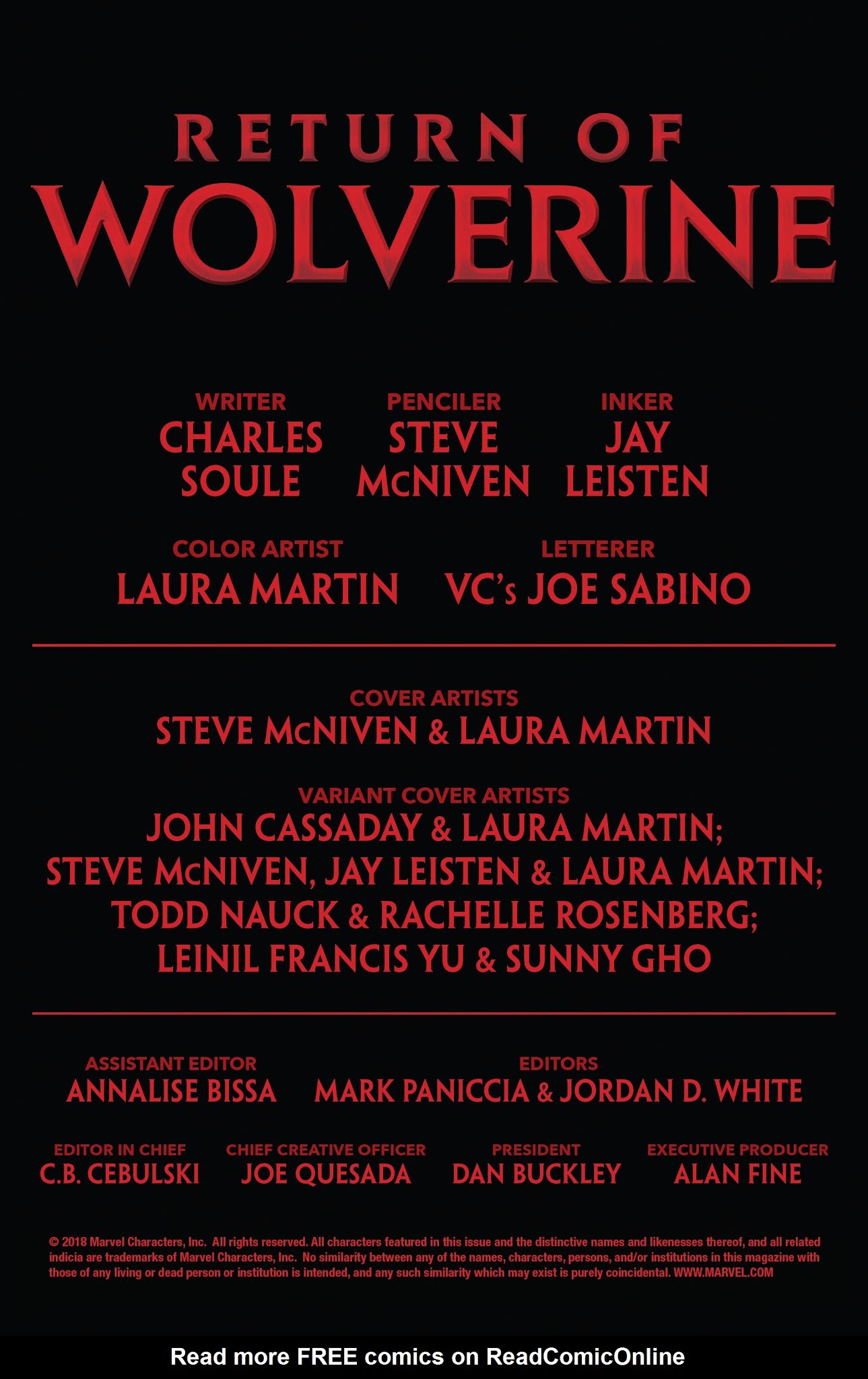 Read online Return of Wolverine comic -  Issue #1 - 33