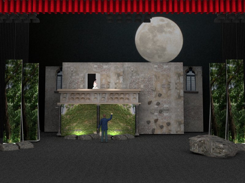 QUIN-D estudio de diseño: Escenografía para Romeo y Julieta