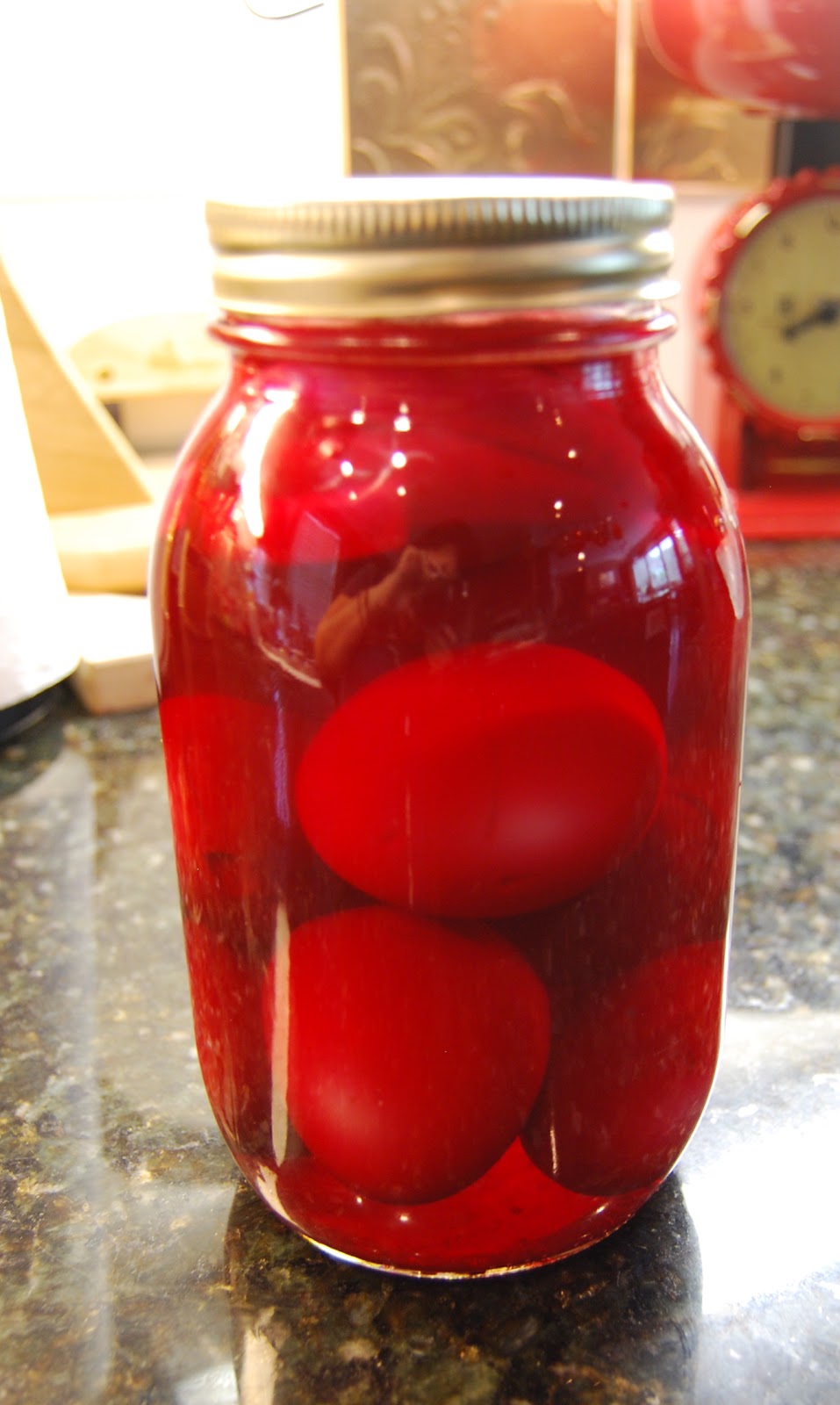 Pickled Pink Eggs