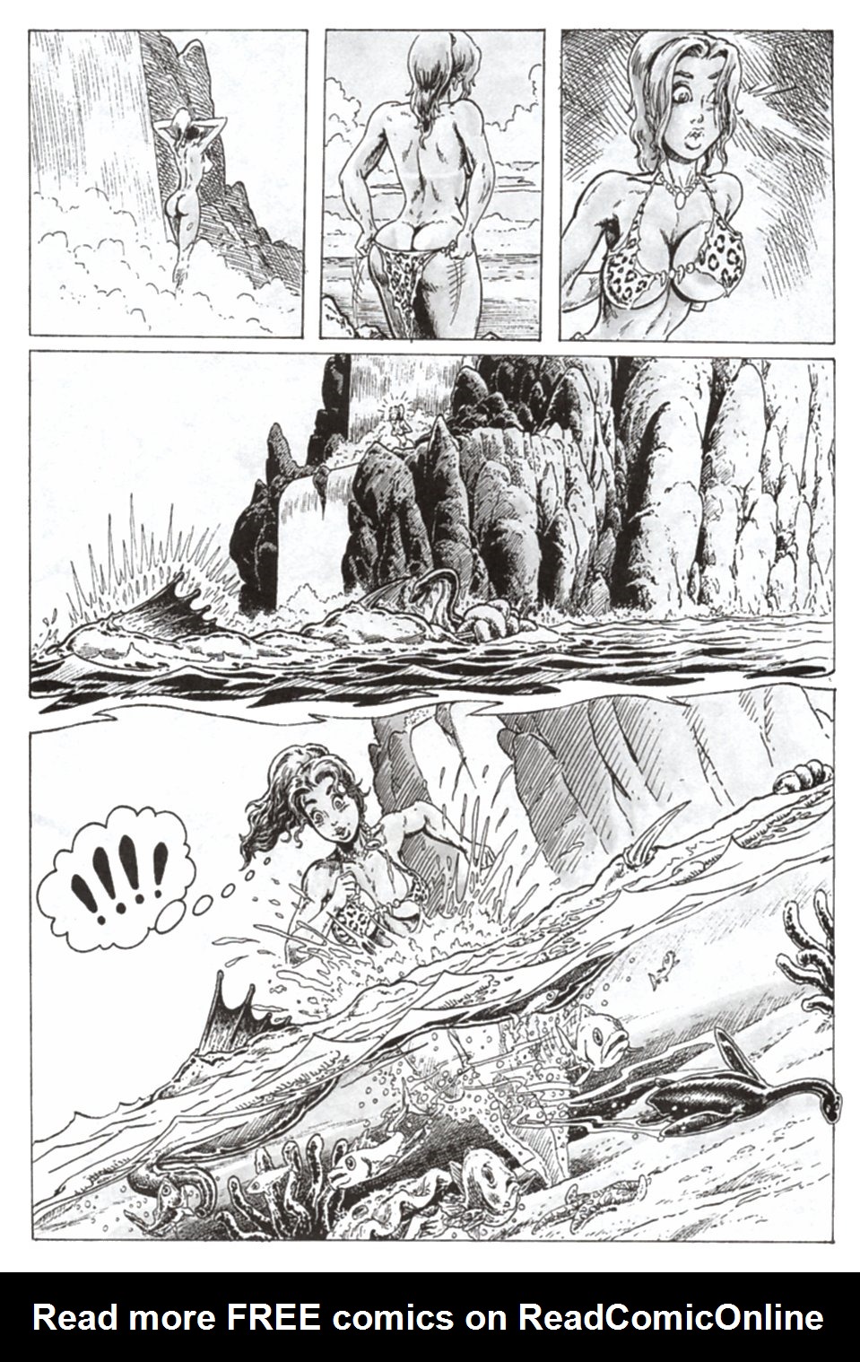 Read online Cavewoman: Jungle Tales comic -  Issue #1 - 40