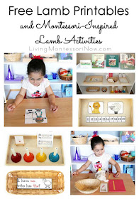 Free Lamb Printables and Montessori-Inspired Lamb Activities
