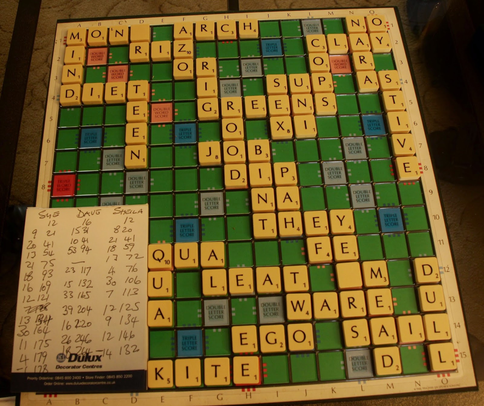 Best Scrabble Cheat Sheet 02/2022