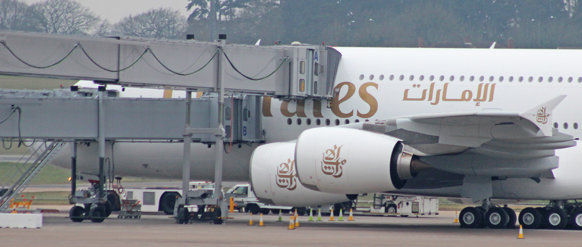 Birmingham Airport Photo Blog The Emirates Airbus A380 is coming to