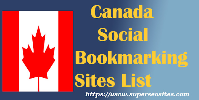 Free Social Bookmarking Sites List in Canada