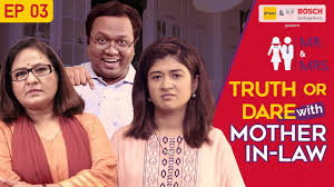 Mr. & Mrs. E03 | Truth Or Dare with Mother-In-Law feat.
