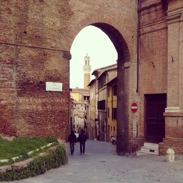 Siena, erta di Sant'Agata